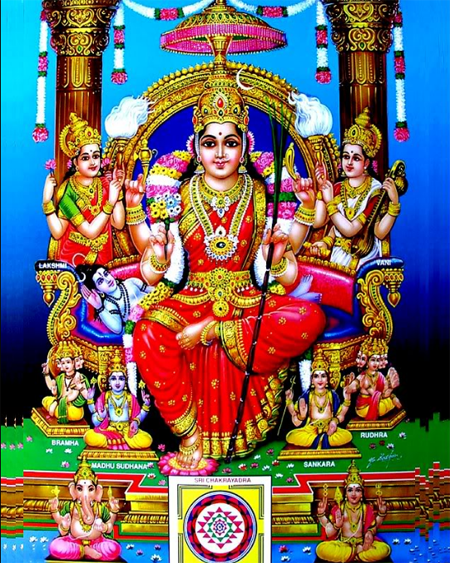 Information of Concise Story of the Goddess Lalitha Tripura Sundari
